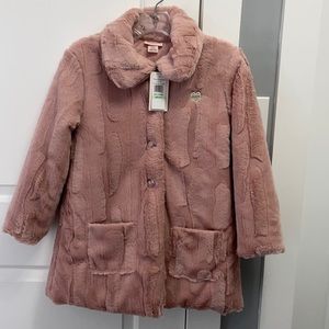 NWT Juicy Couture Girl’s Faux Fur Jacket - Size 8/10